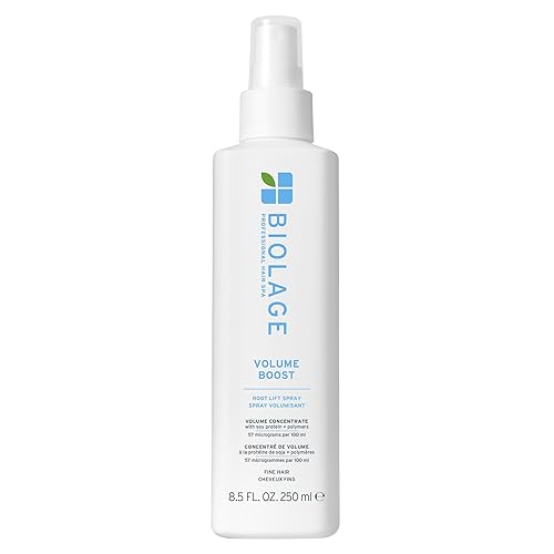 Biolage Volume Boost Volumizing Spray - Adds Bounce, Movement & Fullness, Root Lift Spray for Fine Hair, Soy Protein & Polymers, Paraben-Free & Vegan Beauty & Personal Care Biolage