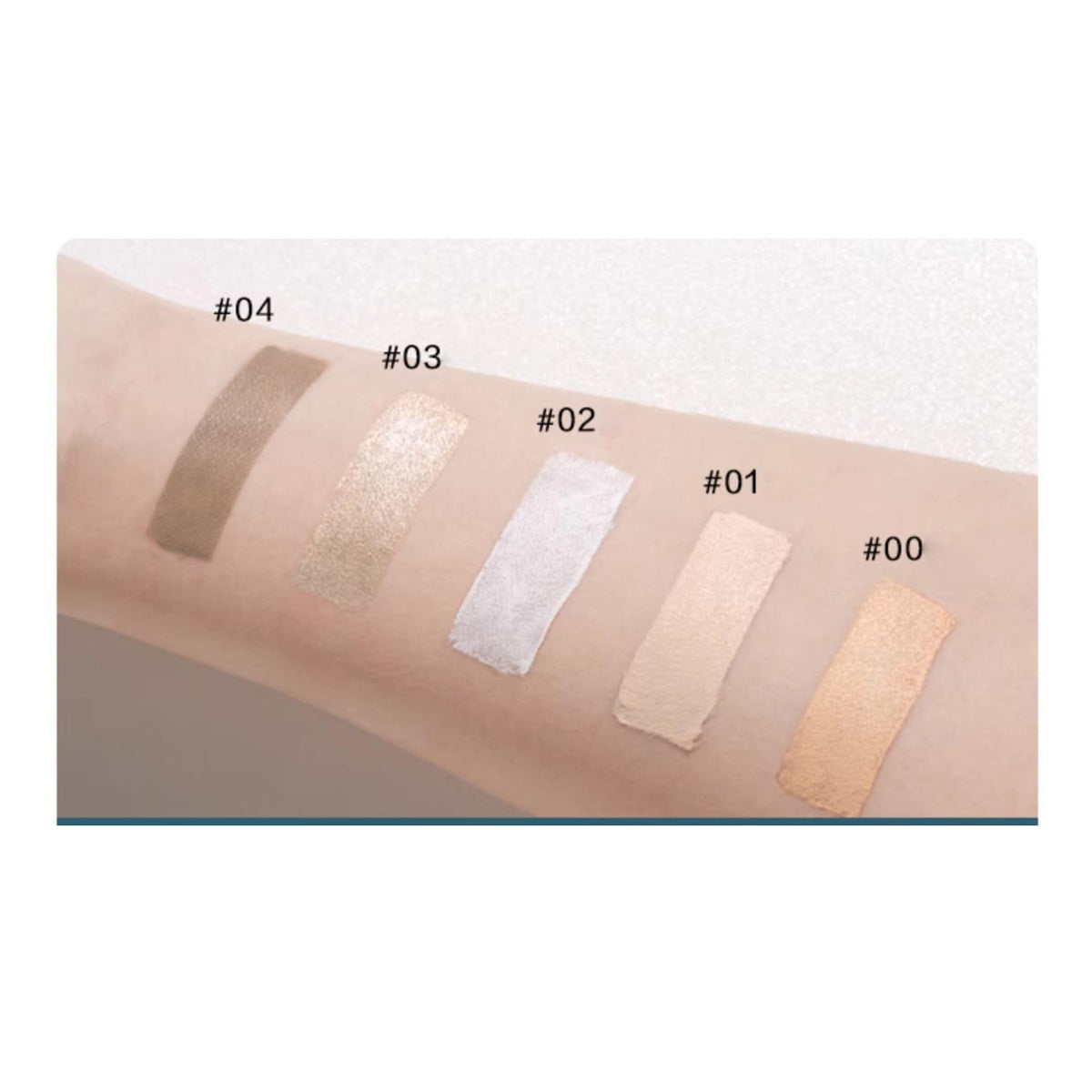 1 PC Double Ends Contour Pencil Highlighter, Multi Functional Facial Contour Highlighter Pencil(00#, 5g)