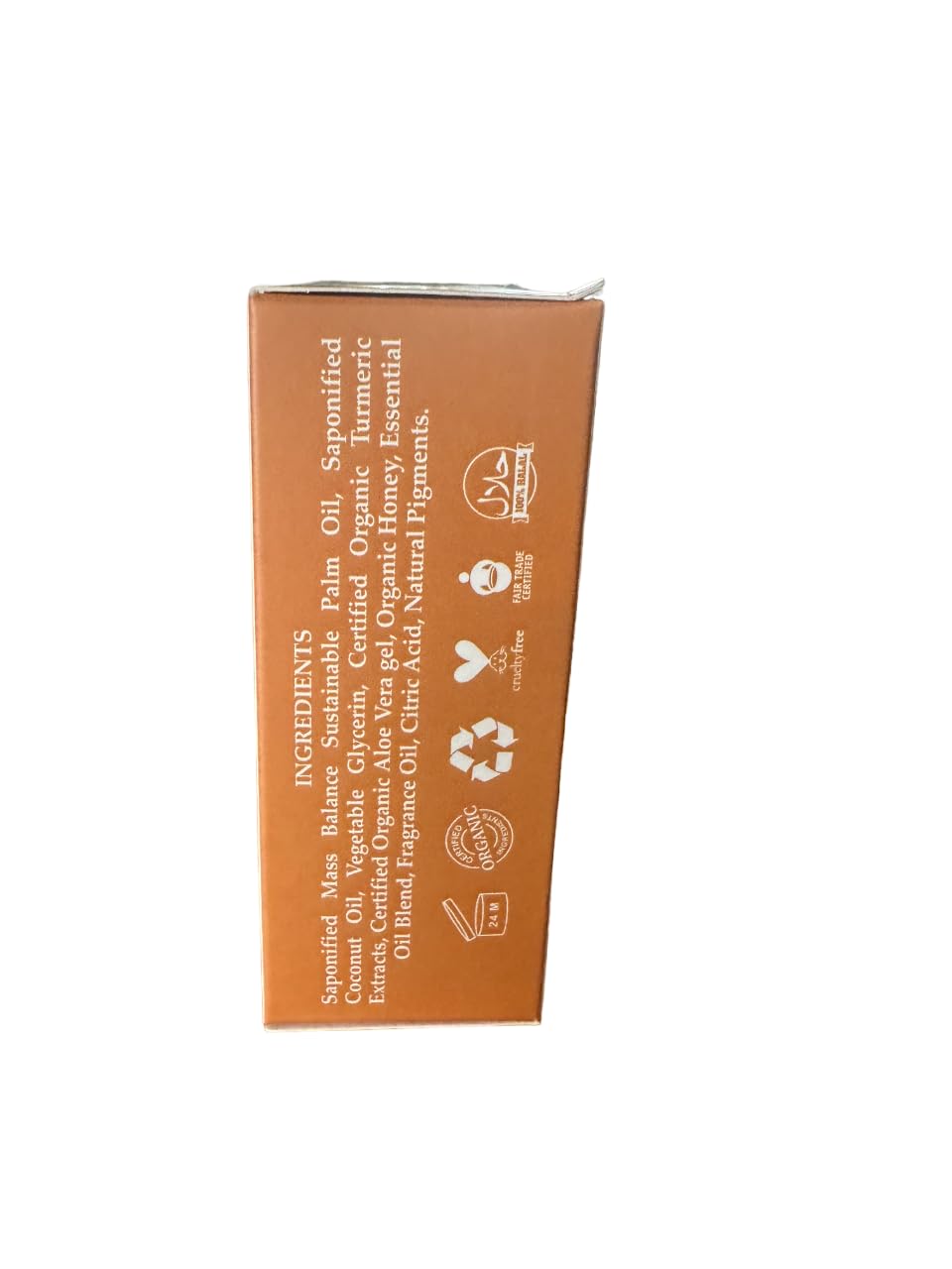 Shea Olein TURMERIC HERBAL SOAP WITH ALOE VERA & HONEY Beauty & Personal Care SheaOlein Naturally Essential