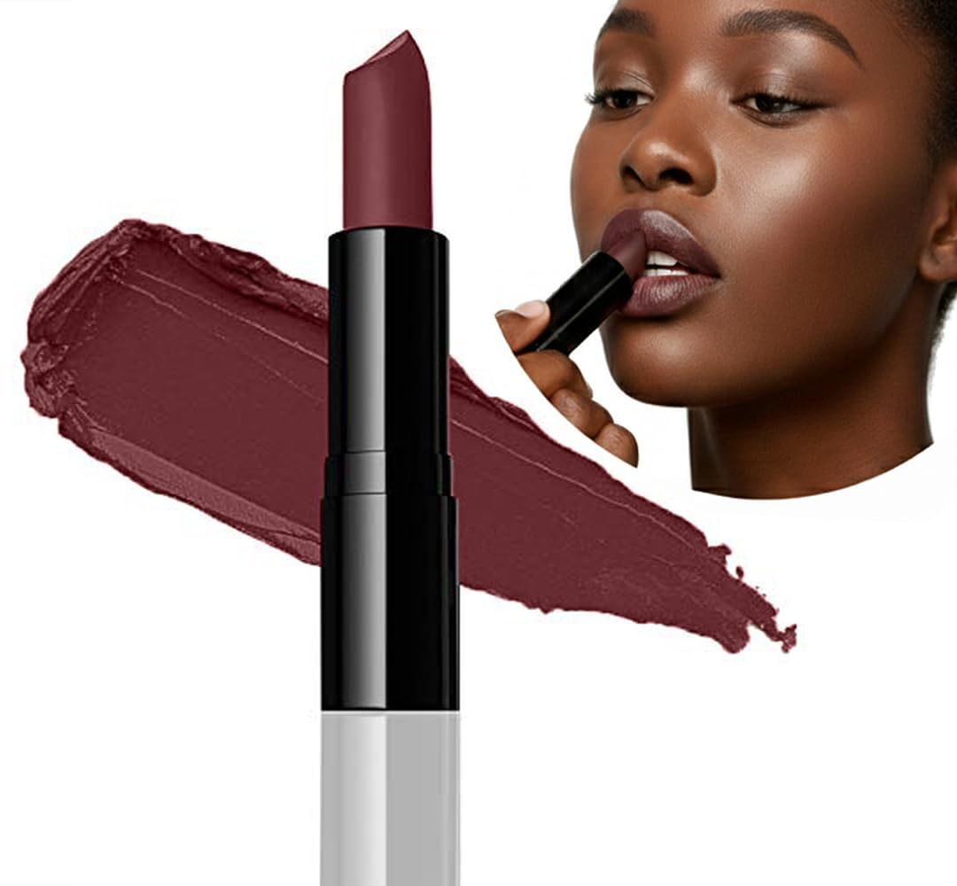 Flori Roberts Luxury Lipstick, Vibrant Lip Makeup for Women of Color or Deeper Skin Tones, Demi-Matte Texture, Hydrates and Conditions Lips Beauty & Personal Care Flori Roberts