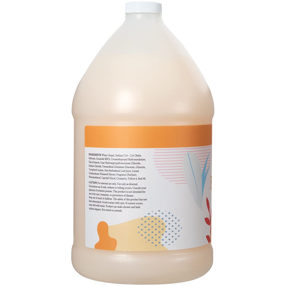 Ginger Lily Farms Botanicals Nourishing Body Wash, 100% Vegan & Cruelty-Free, Coconut Mango Scent, 1 Gallon Refill 128 Ounce (Pack of 4) Beauty & Personal Care Ginger Lily Farms