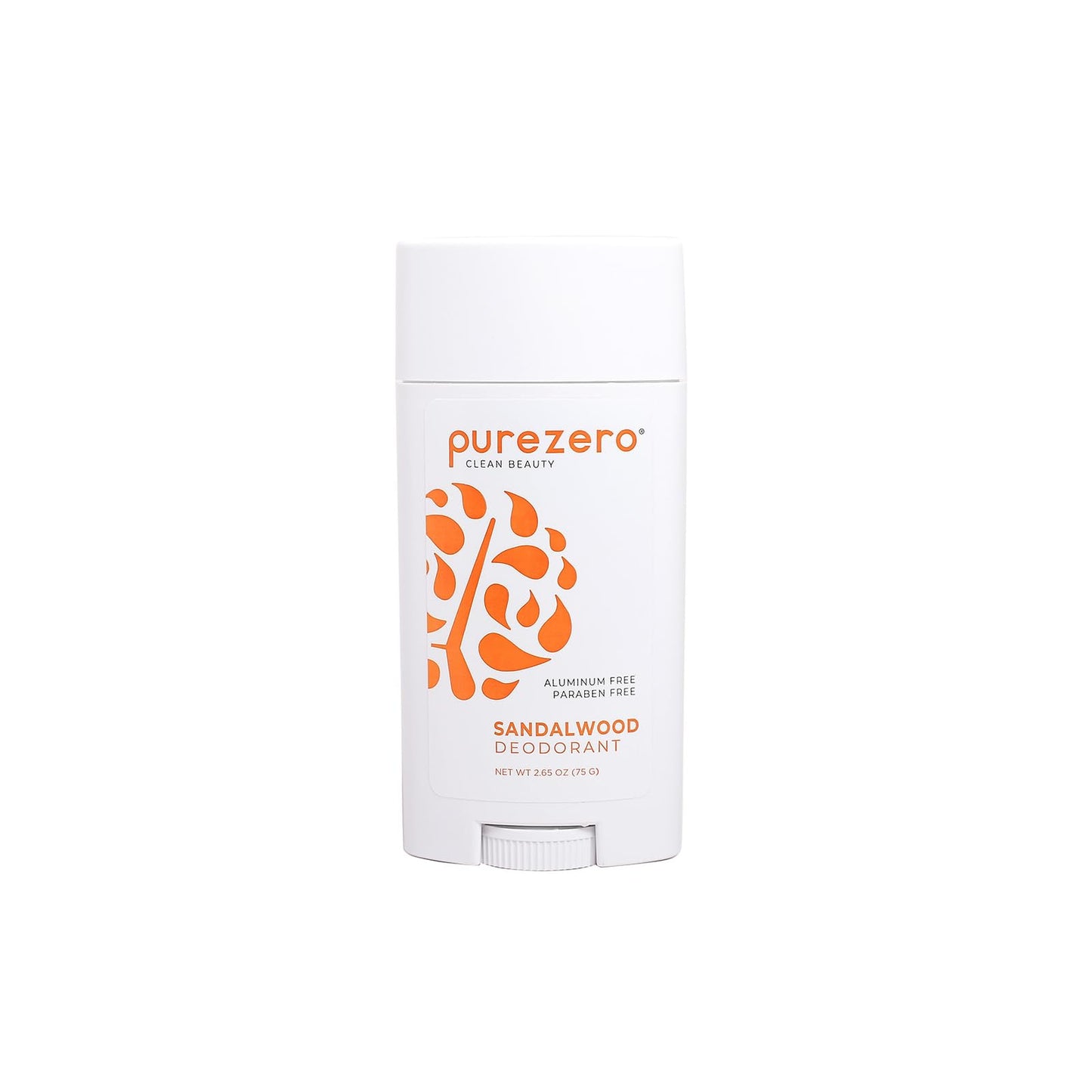 Purezero Deodorant - SANDALWOOD - Aluminum & Paraben Free with Baking Soda and 24-Hour Odor Protection - For Women & Men - Infused with Shea Butter Beauty and Personal Care Purezero