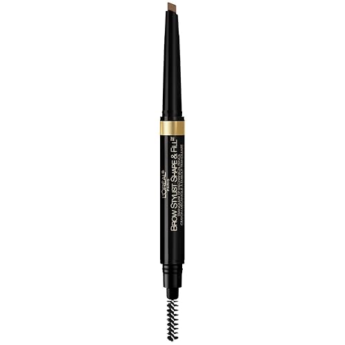 L'Oreal Paris Brow Stylist Shape & Fill Mechanical Eye Brow Makeup Pencil, Brunette, 0.008 oz. Beauty & Personal Care L'Oreal Paris