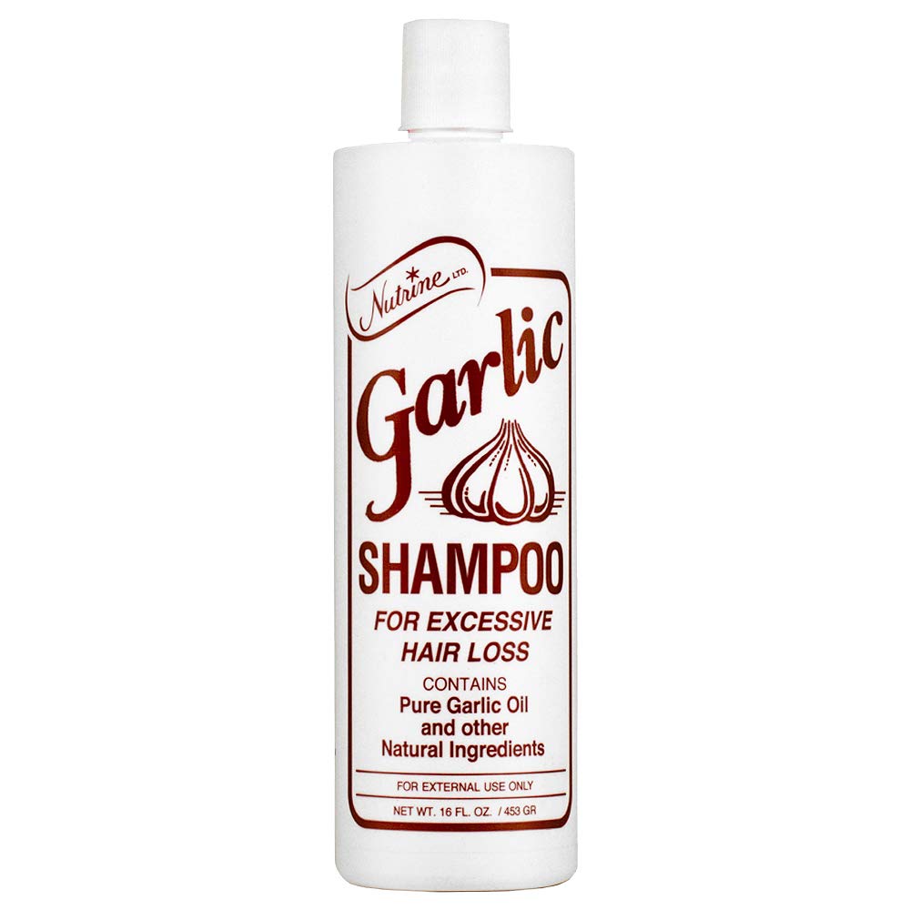 Nutrine Garlic Shampoo 20 oz. Scented Beauty & Personal Care Nutrine