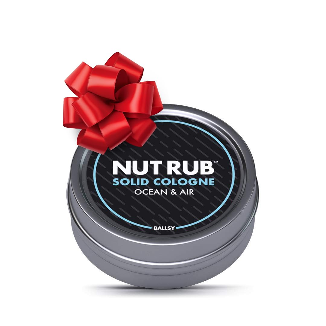 Ballsy Body & Groin Rub, Cologne for Everywhere, with Beeswax, Coconut and Sunflower Seed Oil, Ocean and Air .85 oz Beauty & Personal Care Ballsy