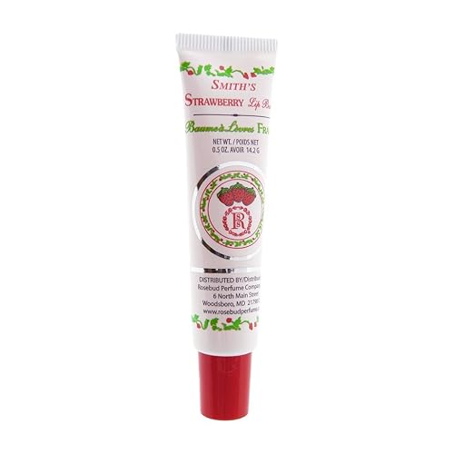 Rosebud Lip Balm Tube, Strawberry.5 Ounce Beauty & Personal Care ROSEBUD PERFUME