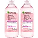 Garnier Micellar Water with Rose Water and Glycerin, Hydrating Facial Cleanser & Makeup Remover, For All Skin Types, Vegan, Cruelty Free, 13.5 Fl Oz Beauty & Personal Care Garnier