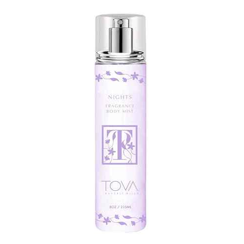 Tova Nights Body Mist - Award-Winning Spicy Floral Perfume Mist for Women with White Lily, Peony & Patchouli - Sensual Long-Lasting Evening Body Spray Beauty & Personal Care Tova
