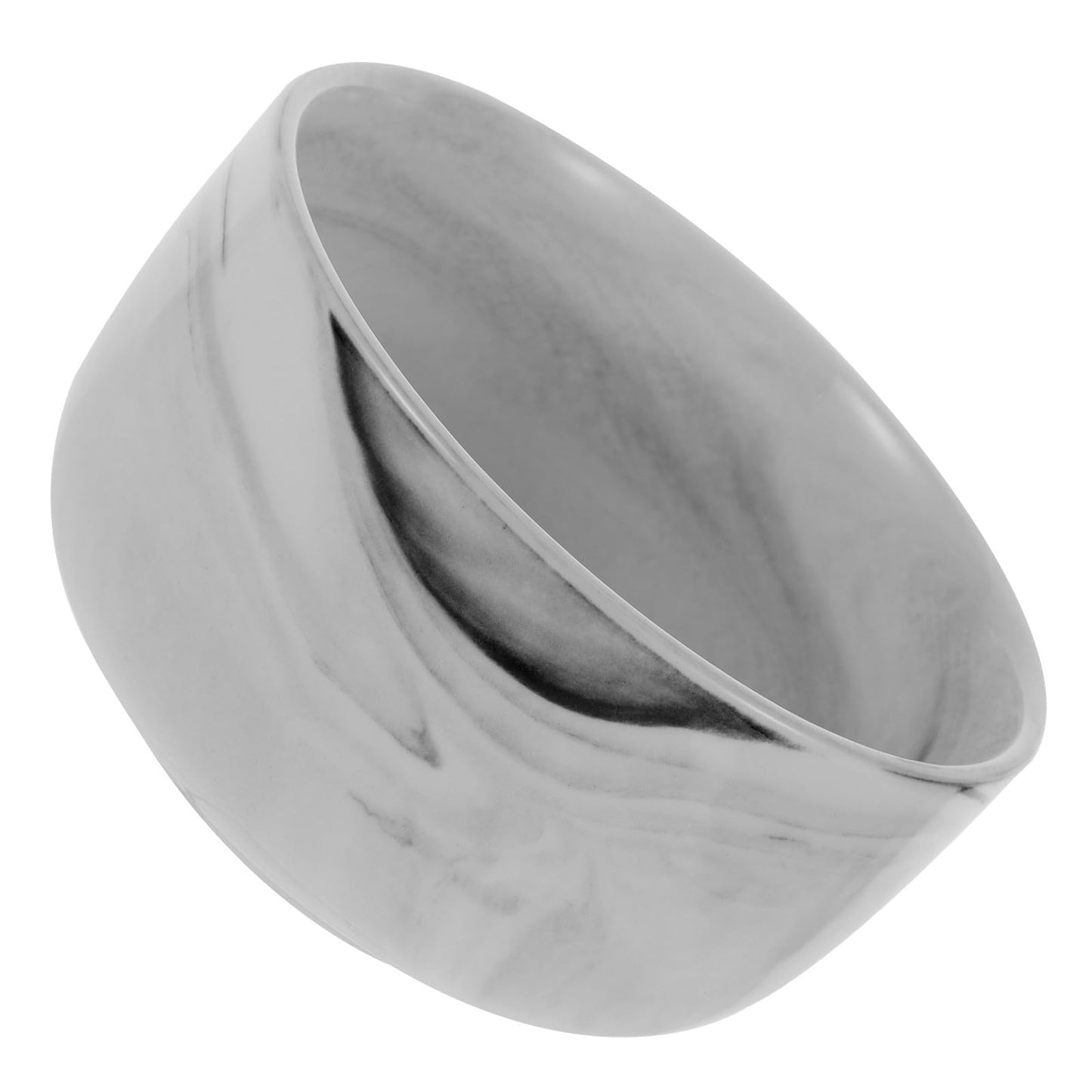 VICASKY Marble Pattern Shaving Soap Bowl for Men Small Deep Porcelain Soap Shaving Bowl Decorative Barber Use Beauty and Personal Care VICASKY