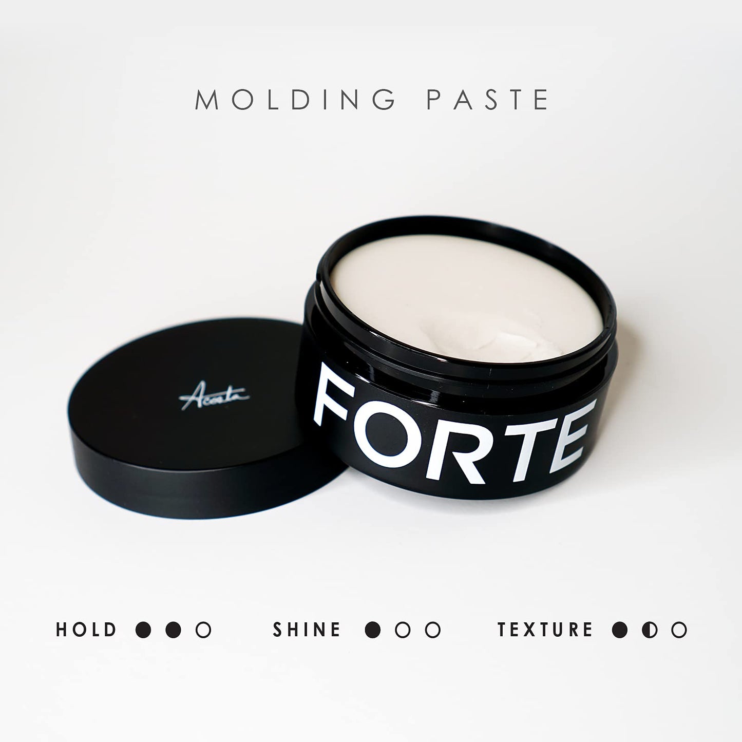 Alex Costa Molding Paste by Forte Series Low Shine Hair Paste for Men Lightweight Hair Texturizer Adds Volume and Definition Medium Flexible (75 ml) Beauty & Personal Care Alex Costa