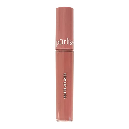 p?rlisse Dew Moisturizing Lip Gloss - Hydrating & Non-Sticky Long Lasting Lip Gloss - Enriched with Bakuchiol, Mango Seed Butter & Avocado Oil Beauty & Personal Care p?rlisse