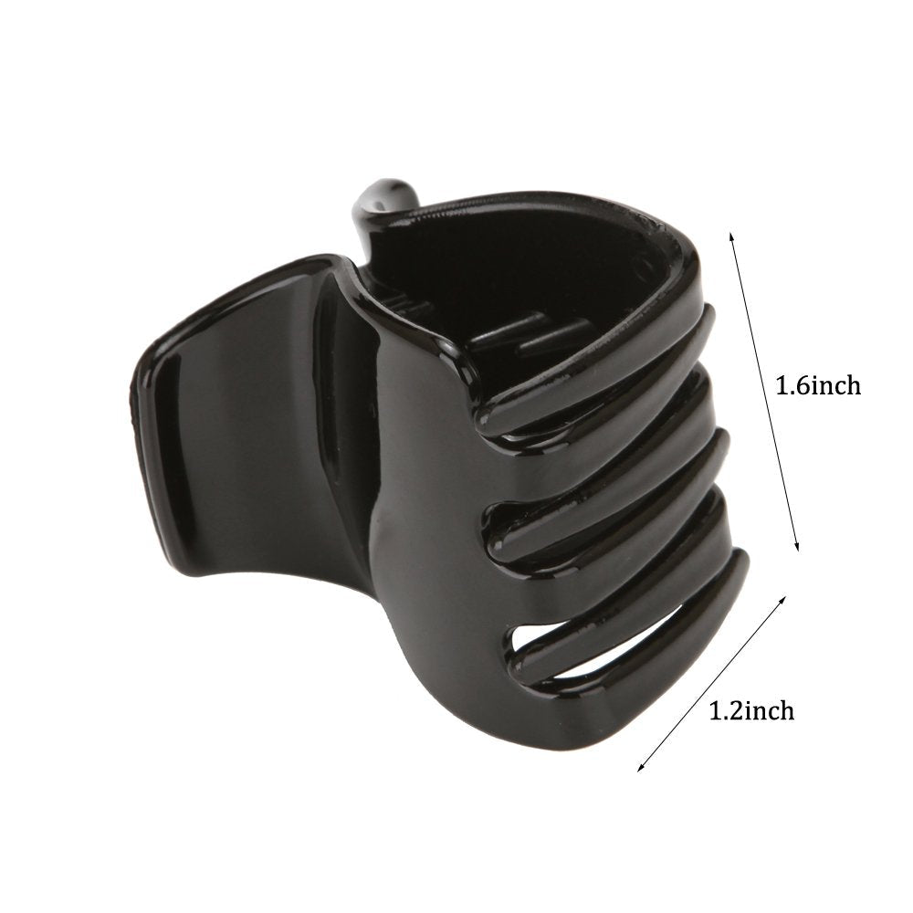 Yishenyishi 10 Pack Black Jaw Clips For Thick Hair, Non-slip Hair Claw Clip for Women and Girls Beauty & Personal Care LONEEDY