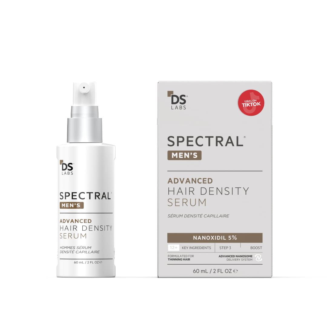 DS Labs Spectral Men’s Hair Density Serum (formerly Spectral.DNC-N) - Lightweight Leave-In for Fuller Looking, Thicker Looking Hair, Fast Absorbing Beauty and Personal Care ds labs