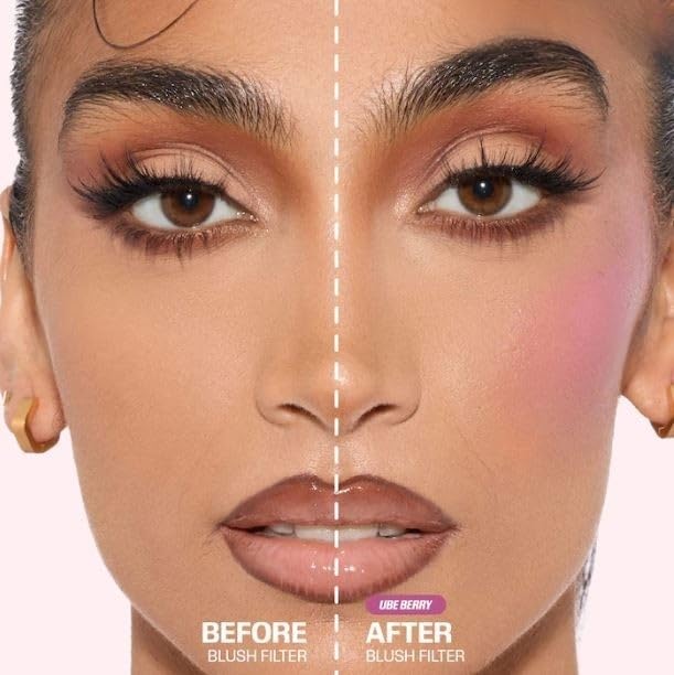 HUDA BEAUTY Blush Filter Soft Glow Liquid Blush - Ube Berry -