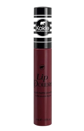 Kokie Cosmetics Lip Poudre Liquid Lip Powder, Secrecy, 0.13 Fluid Ounce Beauty & Personal Care Kokie