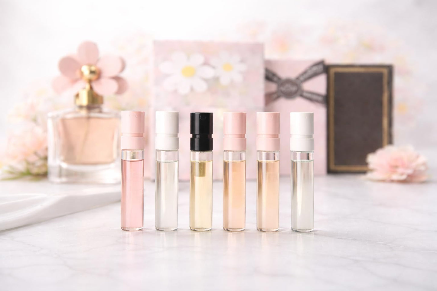 Mini Perfume Sampler Set for Women - 6 Fragrance Samples, Travel Size Vials, Affordable Scent Trial Kit Beauty & Personal Care GHBB