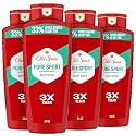 Old Spice Refreshing Body Wash for Men, High Endurance, 3X Defense, 24/7 Shower Fresh with Long Lasting Scent, Pure Sport Scent, 24 oz (Pack of 4) Beauty & Personal Care Old Spice