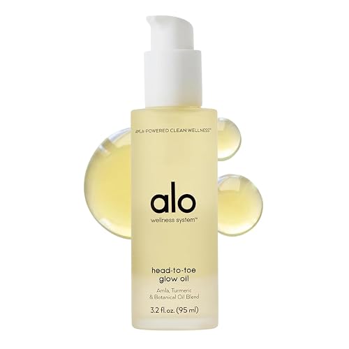 ALO Head-to-Toe Glow Oil | Glow-Boosting Natural Dry Body Oil | Jojoba, Amla, Aloe & Vitamin E | Hydrates & Nourishes Skin | Citrus Scent | 3.2 Oz Beauty & Personal Care Alo