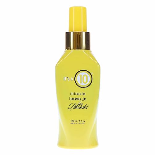 It's a 10 Haircare Blonde Miracle Leave in Treatment, 4 Ounce Beauty & Personal Care It's a 10 Haircare