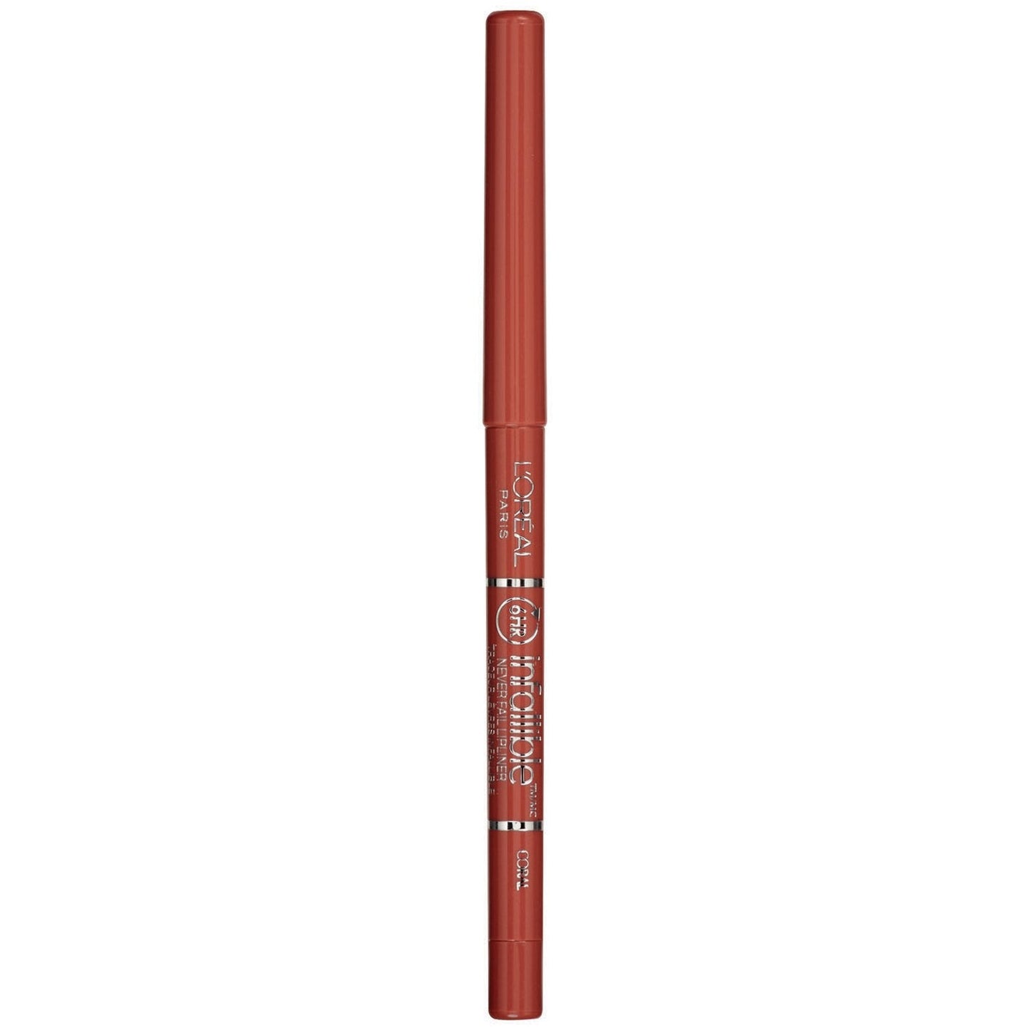 L'Oréal Paris Colour Riche Never Fail Lip Liner, Coral, 0.009 oz. Beauty & Personal Care L'Oreal Paris