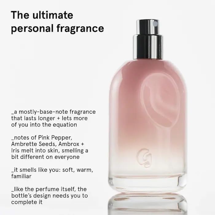 Glossier You Limited Edition Eau de Parfum Holiday Gift Set - Full Size Spray (1.7oz / 50ml) and Travel Size Rollerball (0.27oz / 8ml)