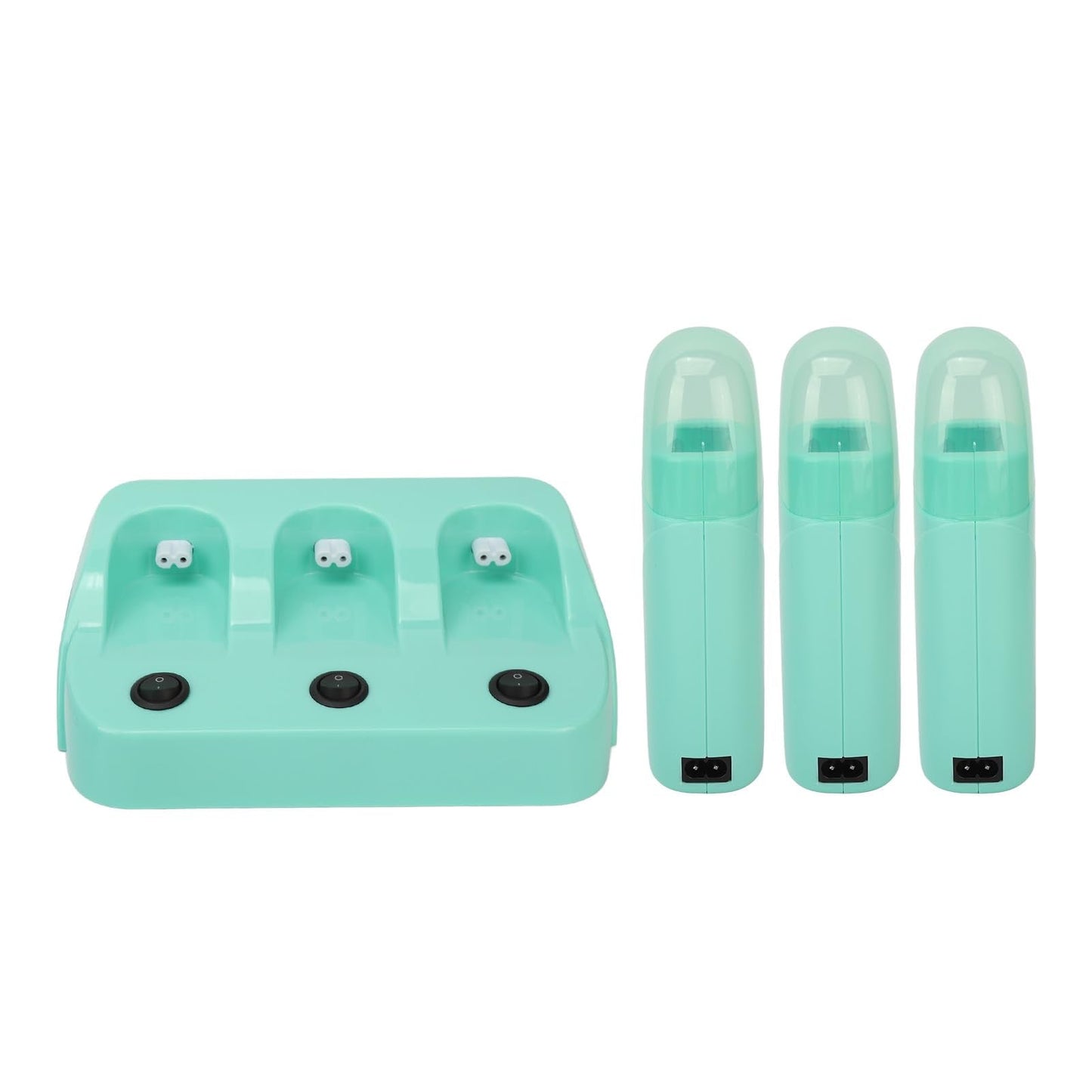 XHTLLO 3Pcs Roll On Wax Kit with Base, Electric Hair Removal Wax Heater Set for Armpit, Legs, and Arms, Quick Melting(US) Beauty and Personal Care XHTLLO