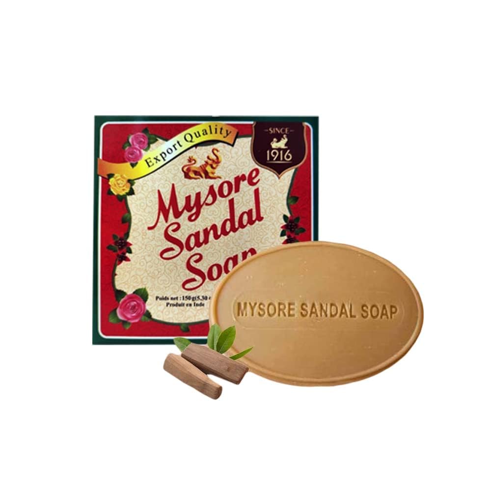 Mysore Sandal Soap, 150 grams Units 5.29 Ounce (Pack of 12) Beauty & Personal Care Mysore