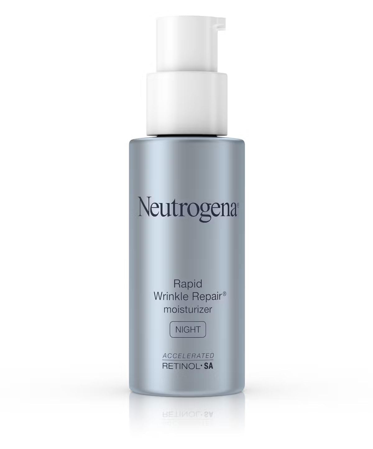 Neutrogena Rapid Wrinkle Repair Anti-Wrinkle Night Accelerated Retinol SA Facial Moisturizer, 1 fl. Oz Beauty & Personal Care Neutrogena