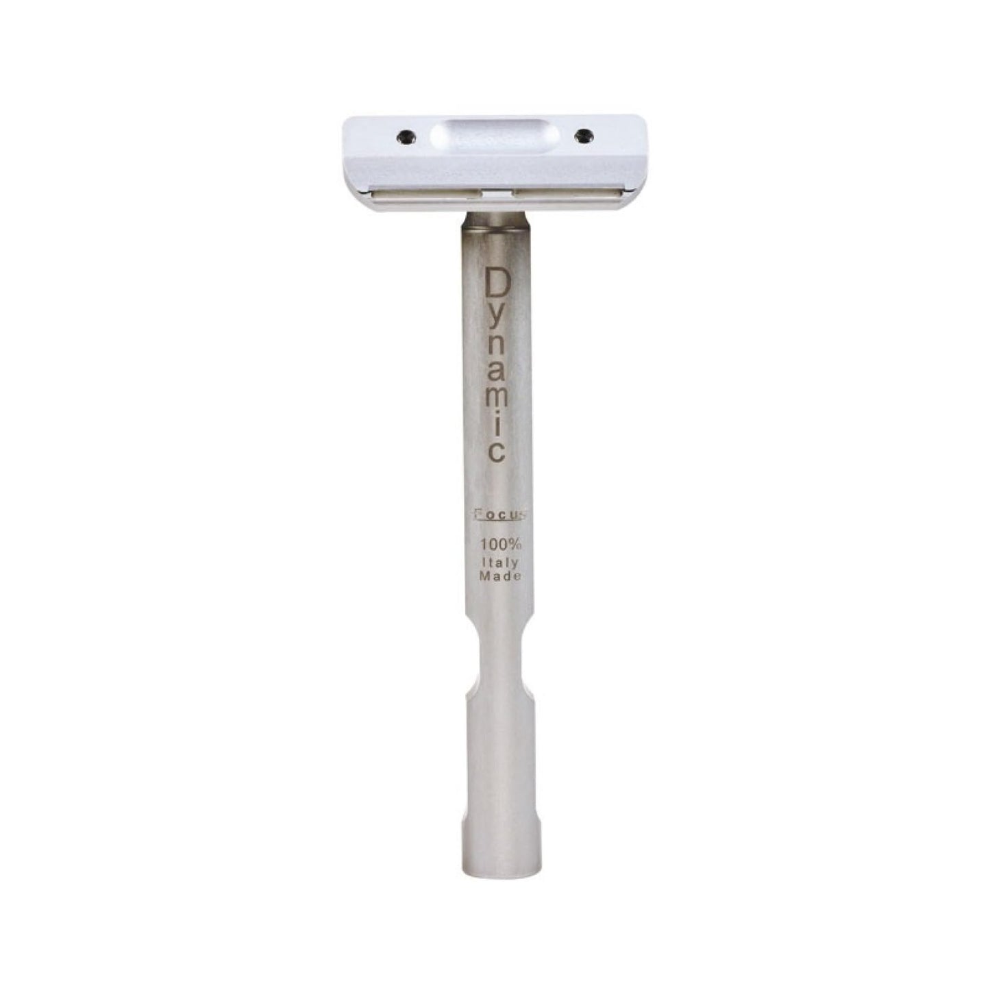 Cumbo s.r.l. Focus 1915 Dynamic Single Edge Safety Razor, R48-7 EVO, Silver Beauty and Personal Care Cumbo s.r.l.