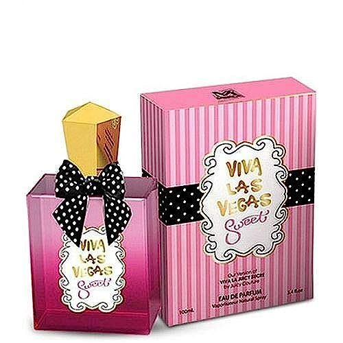 Viva Las Vegas Sweet Eau de Parfum by Mirage - 3.4 Fl Oz - Notes of Peach, Almond, Vanilla Beauty & Personal Care Mirage