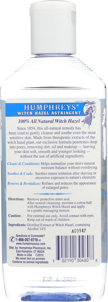 Maravilla Witch Hazel - 8 Oz/ pack, 4 pack Beauty & Personal Care HUMPHREYS HOMEOPATHIC REMEDIES