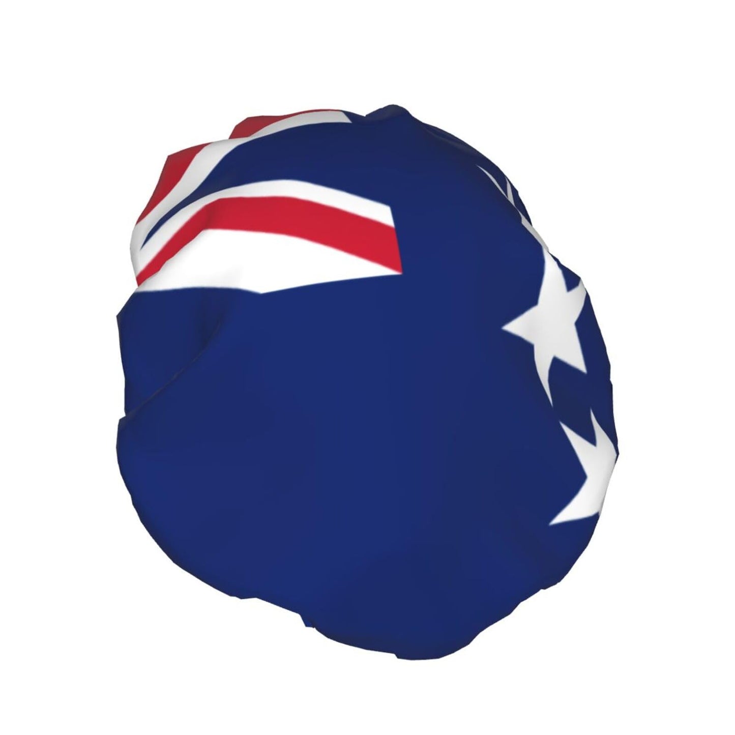 Cook Islands Flag Prints Shower Cap Double Layer Lined Waterproof Bathing Shower Hat Beauty and Personal Care Hayyett