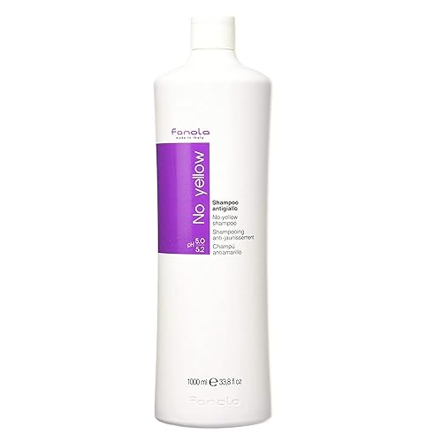 Fanola No Yellow Purple Shampoo - Purple Color Depositing Shampoo for Blondes, Bleached & Grey Hair - Formulated with Violet Pigment to Remove Brassy Beauty & Personal Care Fanola