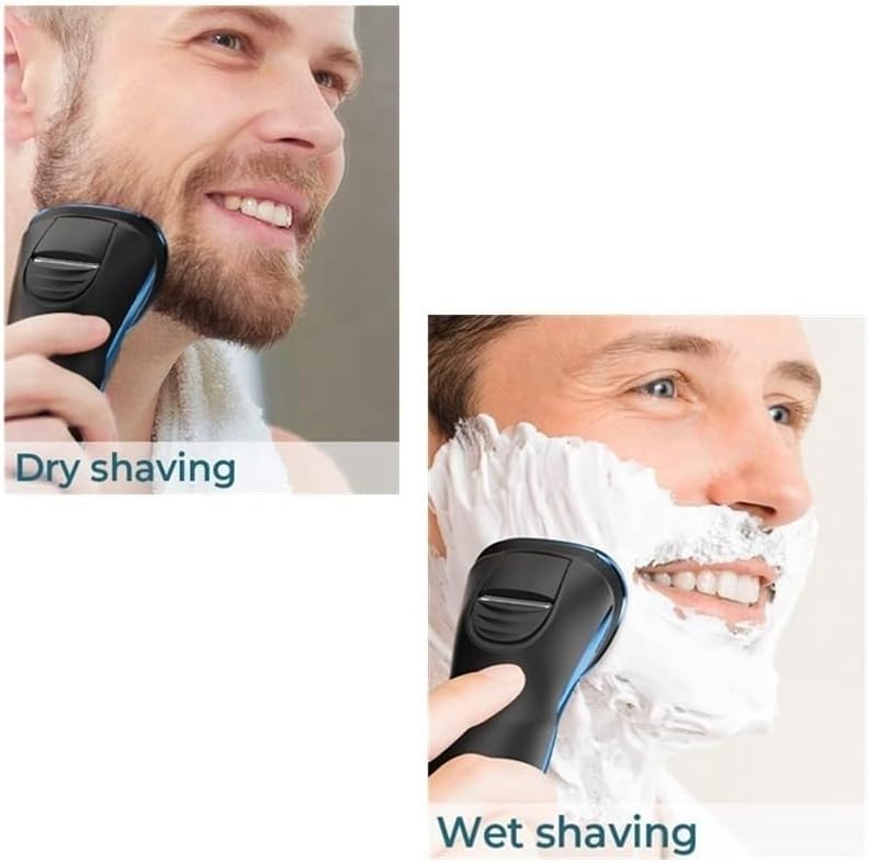 LEONYS Electric Shavers for Bald Men, 3D Floating Head Rotary Electric Shaver for Men Waterproof Beard Electric Razor Face Shaving Machine Beauty and Personal Care LEONYS