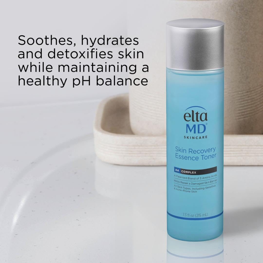 EltaMD Skin Recovery Essence Face Toner, Hydrating Facial Toner for Sensitive Skin, Alcohol-Free Formula for Acne Prone Sensitive Skin, 7.3 oz Bottle Beauty & Personal Care EltaMD