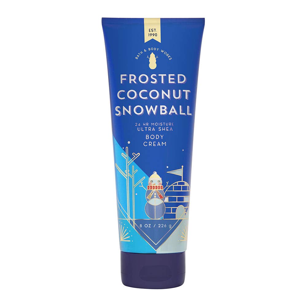 Bath & Body Works Frosted Coconut Snowball Ultra Shea Body Cream, 8 Ounce Beauty & Personal Care Bath & Body Works