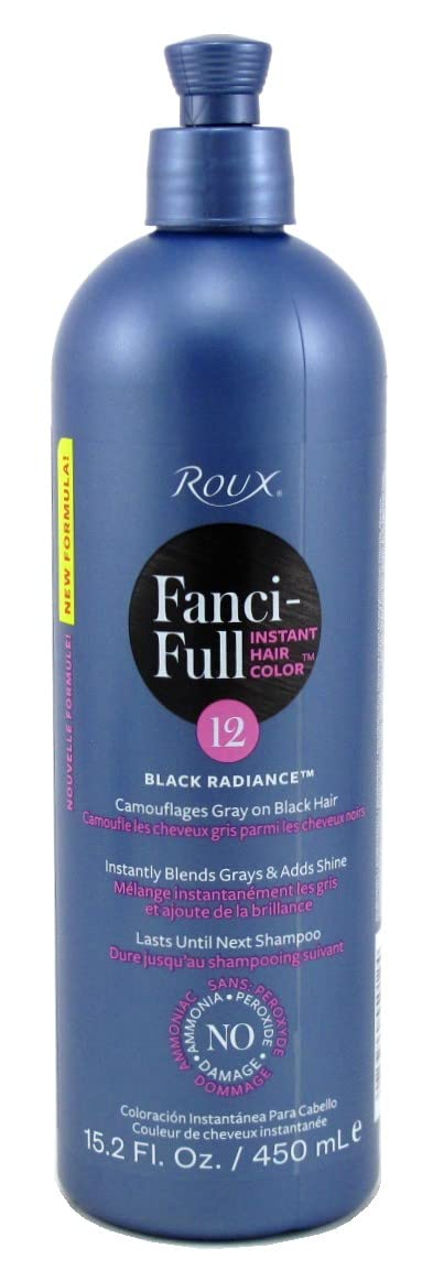 Roux Fanci-Full Rinse #12 Black Radiance 15.2 Ounce (Pack of 6) Beauty & Personal Care Roux
