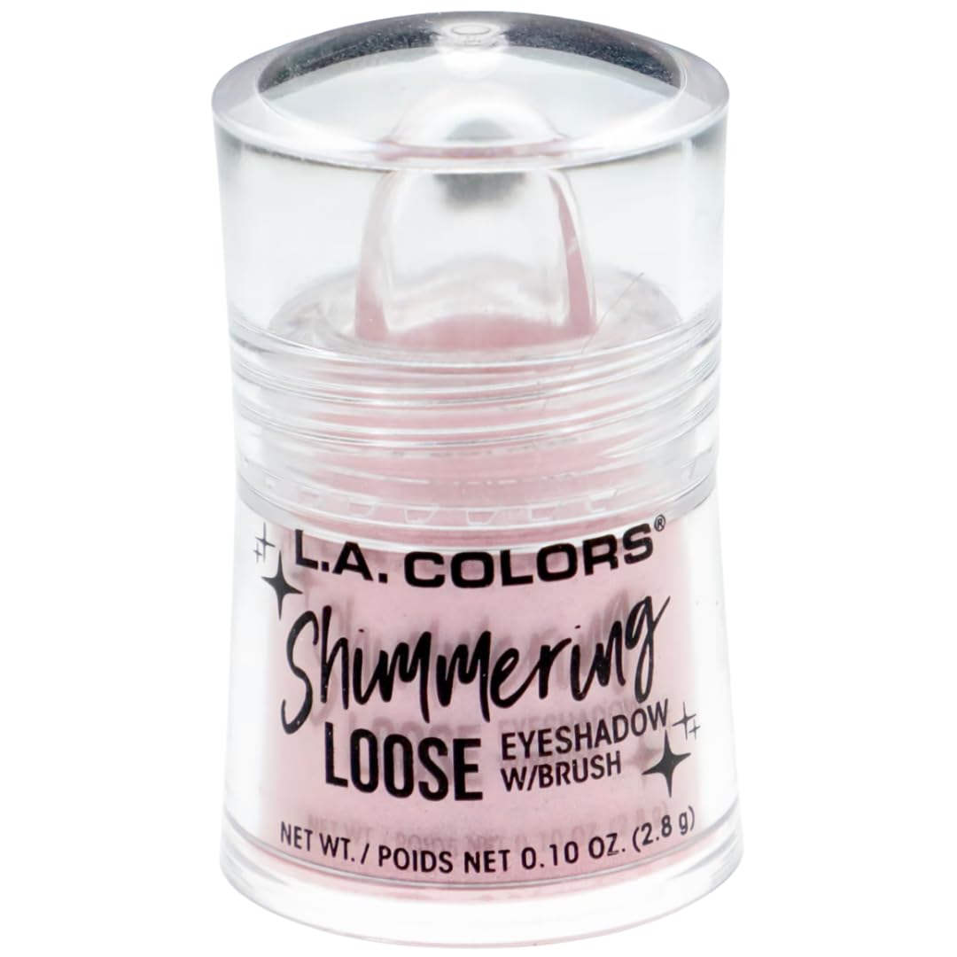 L.A. COLORS Shimmer Eyeshadow, C62199 lollipop, 0.10 Oz