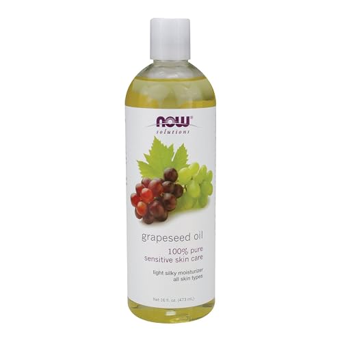 Now Foods Grapeseed Oil - 16 oz. (Edible) 3 Pack Beauty & Personal Care NOW Foods