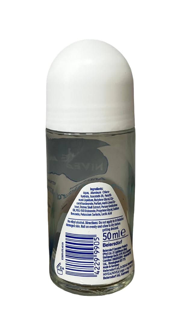 Fresh Natural 48 Hours Deodorant Roll on 50 Ml | (3 Pack) Beauty & Personal Care NIVEA