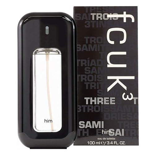 FCUK 3 by French Connection EDT SPRAY 3.4 OZ Beauty & Personal Care FCUK