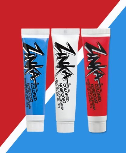 Zinka Team Face Paint and Sun Block - New York - Blue/Red/White Beauty & Personal Care Zinka