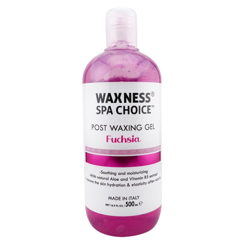 Waxness Spa Choice After Waxing Gel Fuchsia Sweet Berries16.9 fl oz 500 ml Beauty and Personal Care Waxness