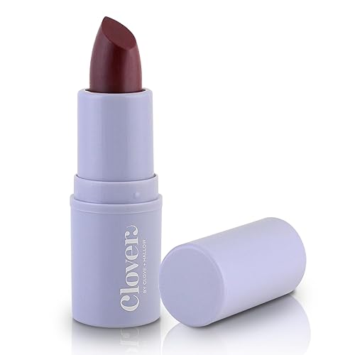 Clover Comfy Matte Lipstick | Non Drying Lipstick, Moisturizing And Lightweight, High Pigmented Lipstick | Cruelty-Free & Vegan Lip Makeup | Shade - Beauty & Personal Care Clover
