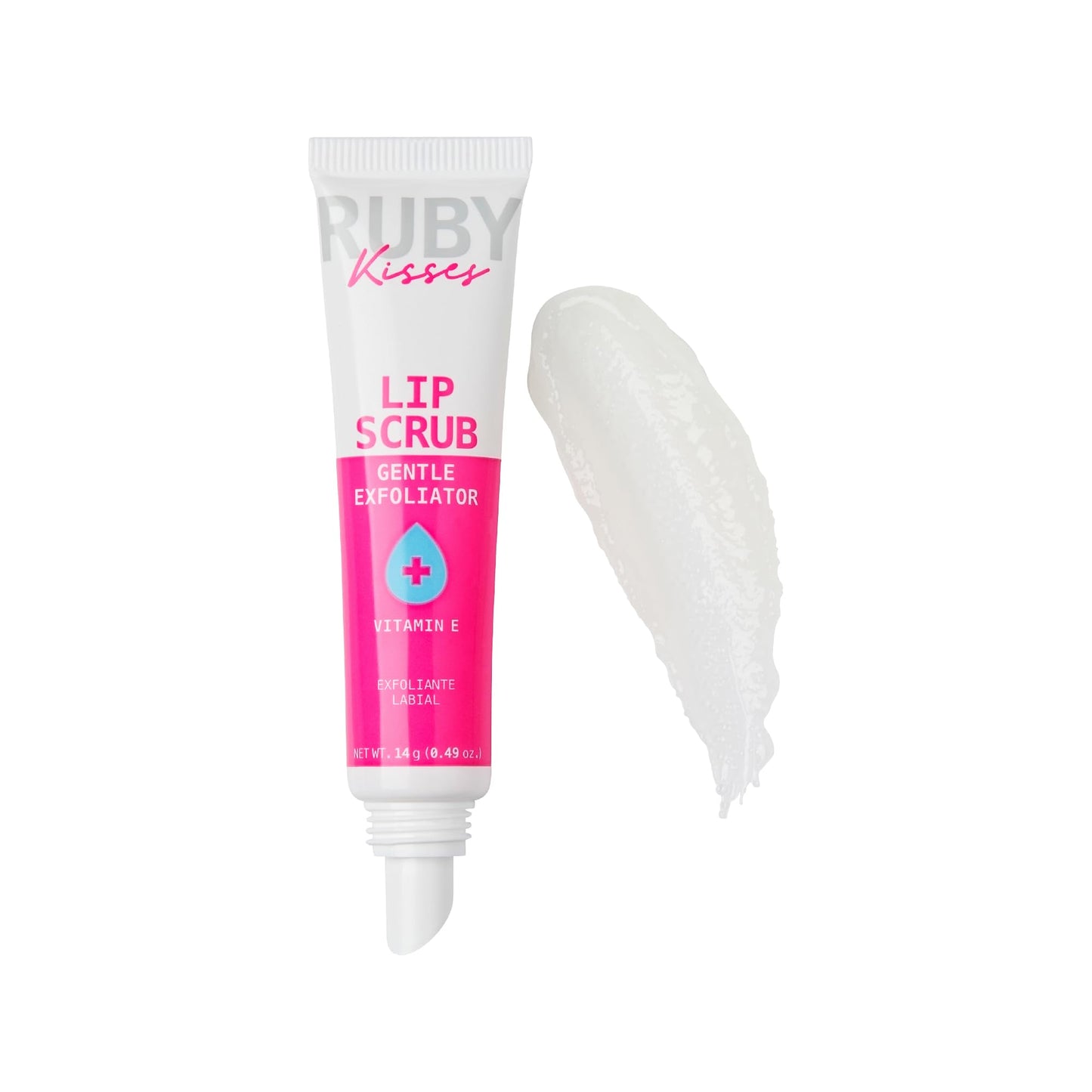 Ruby Kisses Exfoliating Lip Scrub, Gentle Smoothing for Soft Lips, Jojoba & Shea Butter Enriched, Non-Greasy, Hydrating Lip Care, Lightweight Beauty and Personal Care Ruby Kisses