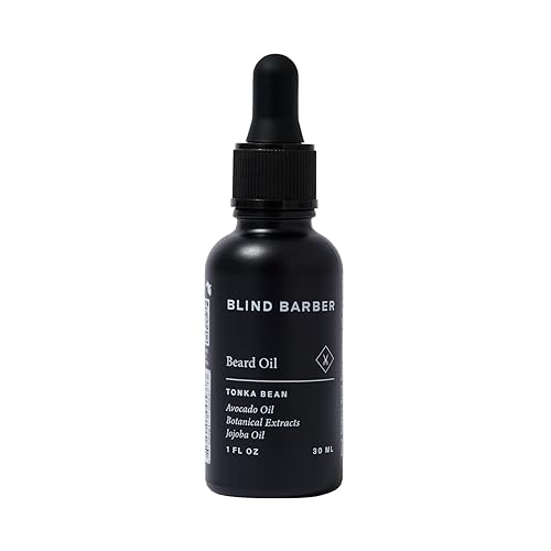 Blind Barber Rejuvenating Face & Beard Oil for Men - Moisturizing & Softening - Hydrate Clean Shaven Skin or Use As a Natural Beard Growth Oil for Men Beauty & Personal Care Blind Barber