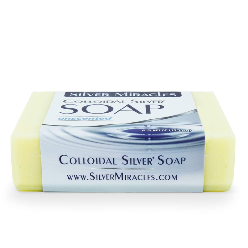Colloidal Silver Soap - 6 pack Beauty & Personal Care Silver Miracles