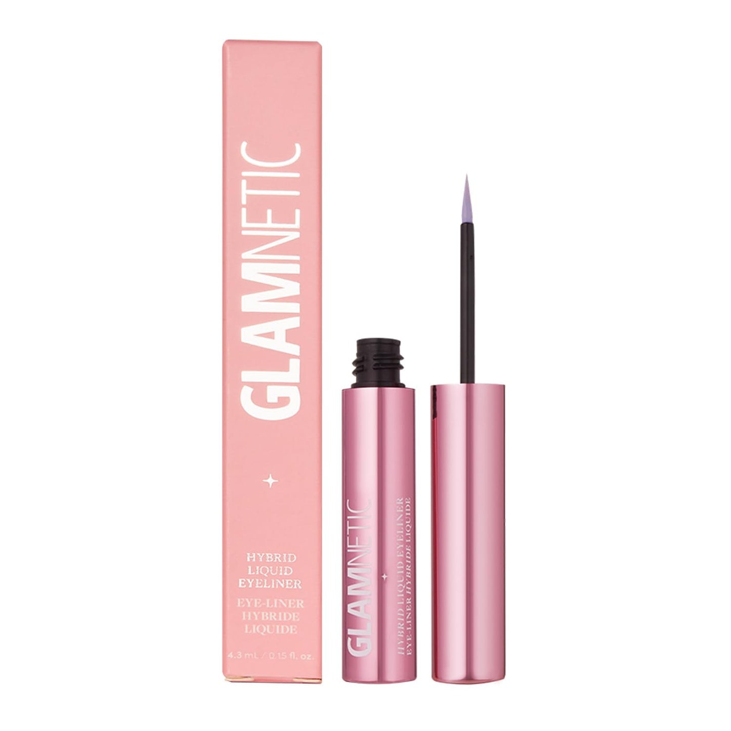 Glamnetic Hybrid Magnetic Eyeliner, Liquid Clear, for Eyelashes - Waterproof & Smudge Proof Liner | All-Day Hold for Magnetic Lashes, Quick-Drying Beauty & Personal Care Glamnetic