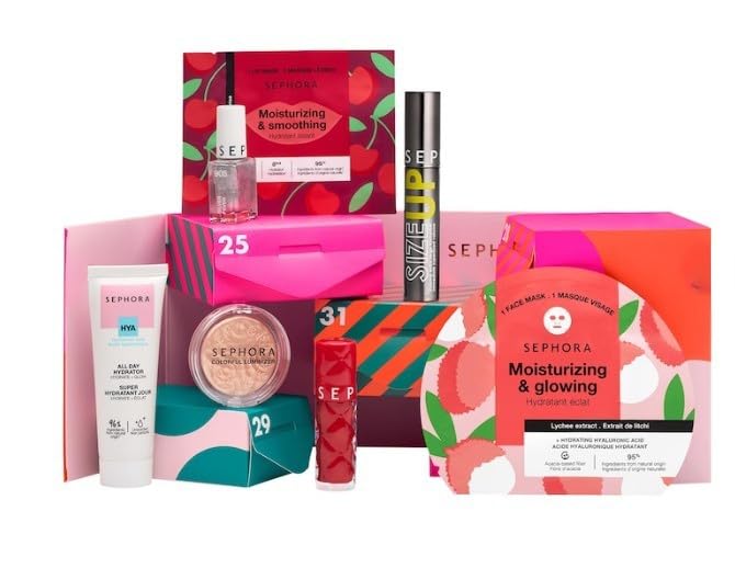 Sephora Collection After Calendar Makeup & Skincare Gift Set - 7 Full Size Products Holiday 2025