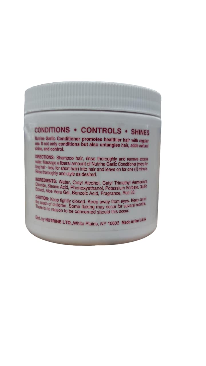 Nutrine Garlic Conditioner Jar, 16 Oz Beauty & Personal Care Nutrine